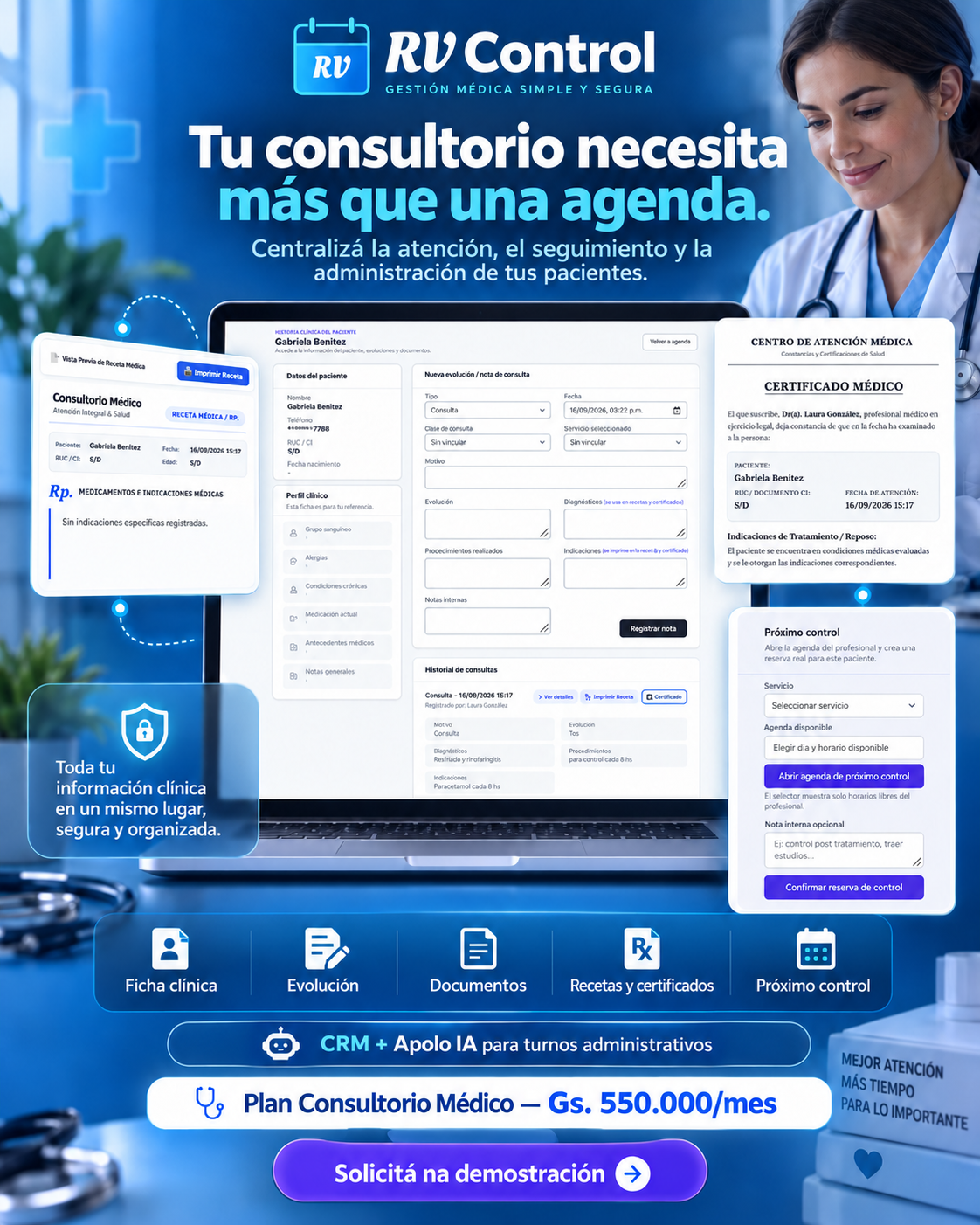 Plan Consultorio Médico: