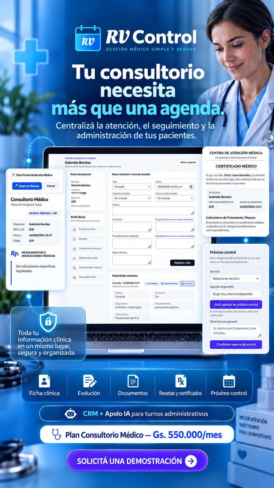 Plan Consultorio Médico: